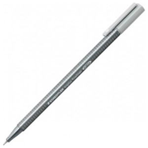 روان نویس نوک نمدی خاکستری روشن تریپلاس 03 استدلر (STAEDTLER)