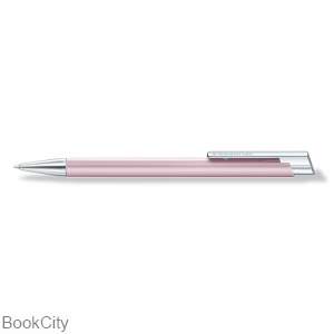 خودکار آبی فشاری الانس 2521 421 بدنه صورتی استدلر (STAEDTLER)