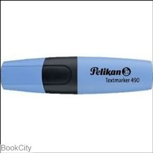 تکست مارکر  F 490 رنگ آبی پلیکان (Pelikan)