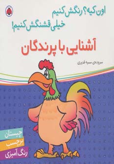 اون کیه؟رنگش کنیم خیلی قشنگش کنیم! (آشنایی با پرندگان،همراه با برچسب)