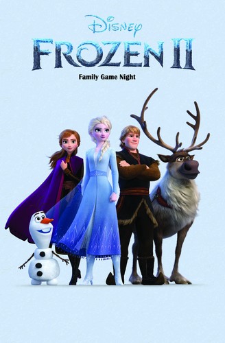 Walt Disney 23   Frozen Family Game Night شب نشینی خانوادگی (روکش پارچه ای)