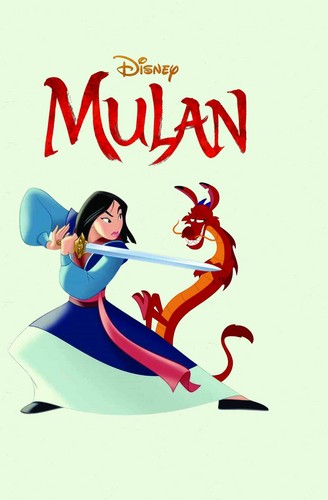 Walt Disney 24   Mulan مولان (روکش پارچه ای)