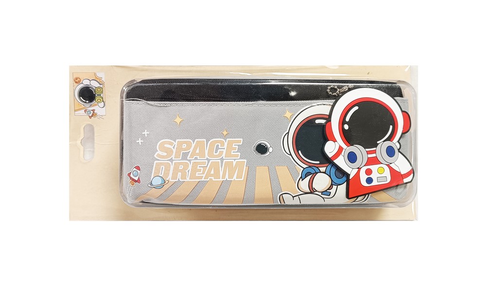 جامدادی 2زیپ آویزدار Space Dream