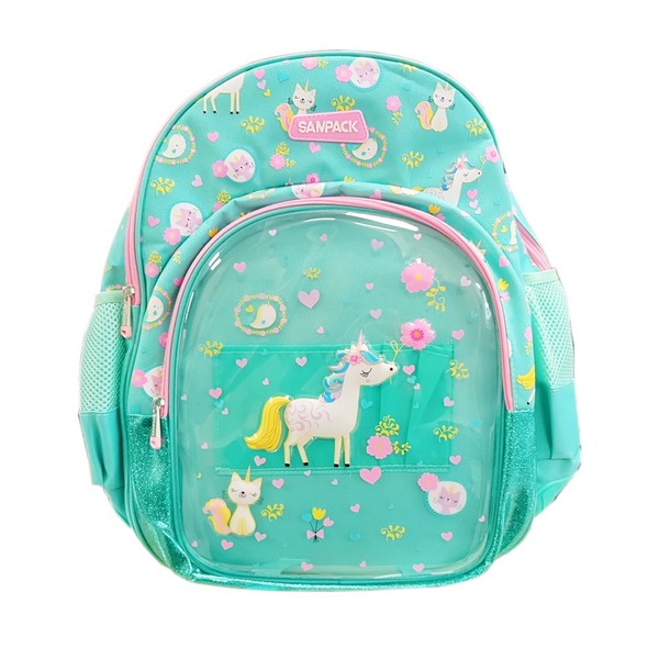 کوله پشتی کودک سبز MO09814
