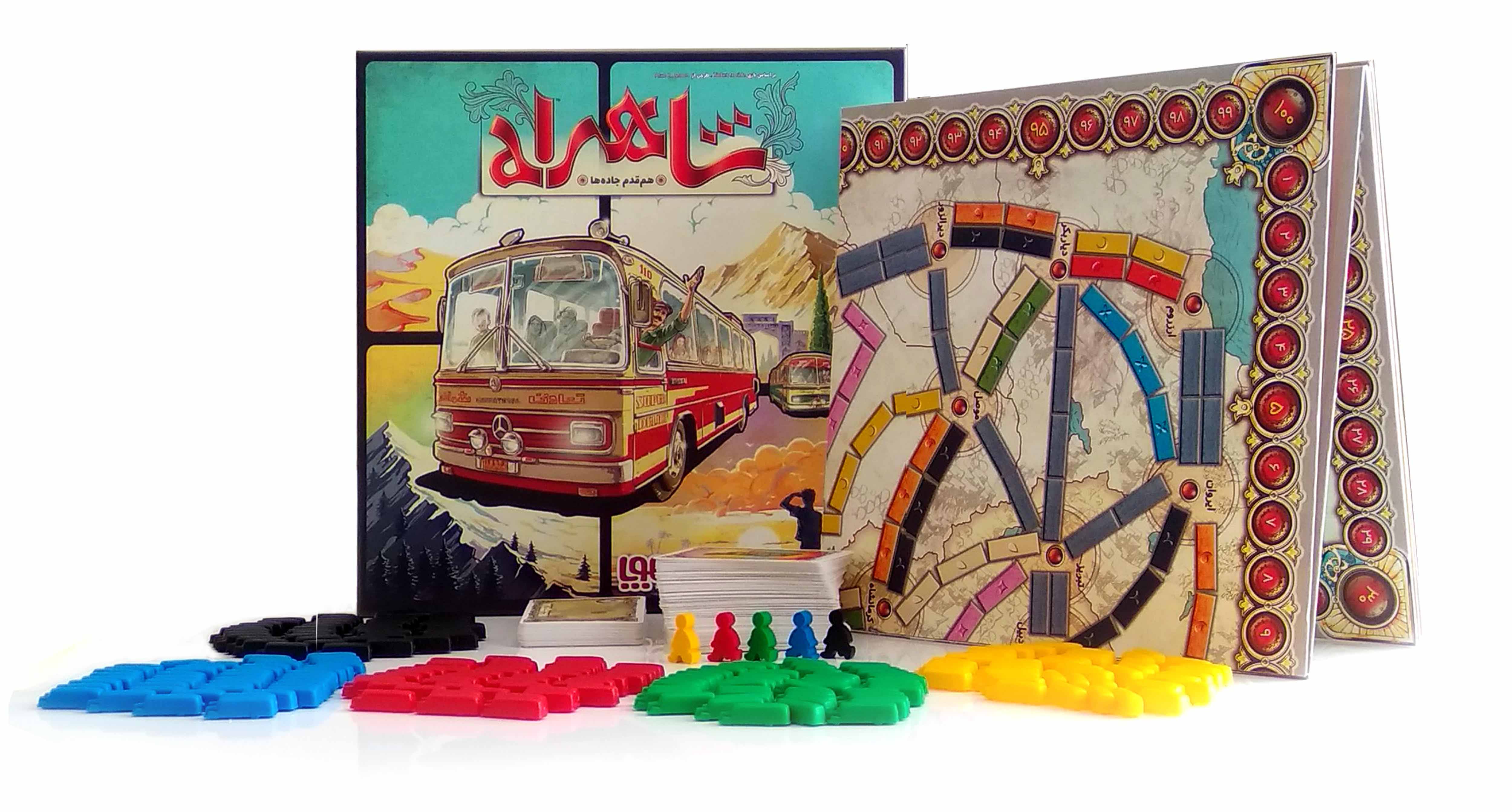 بسته ی بازی کارتی شاهراه (هم قدم جاده ها)