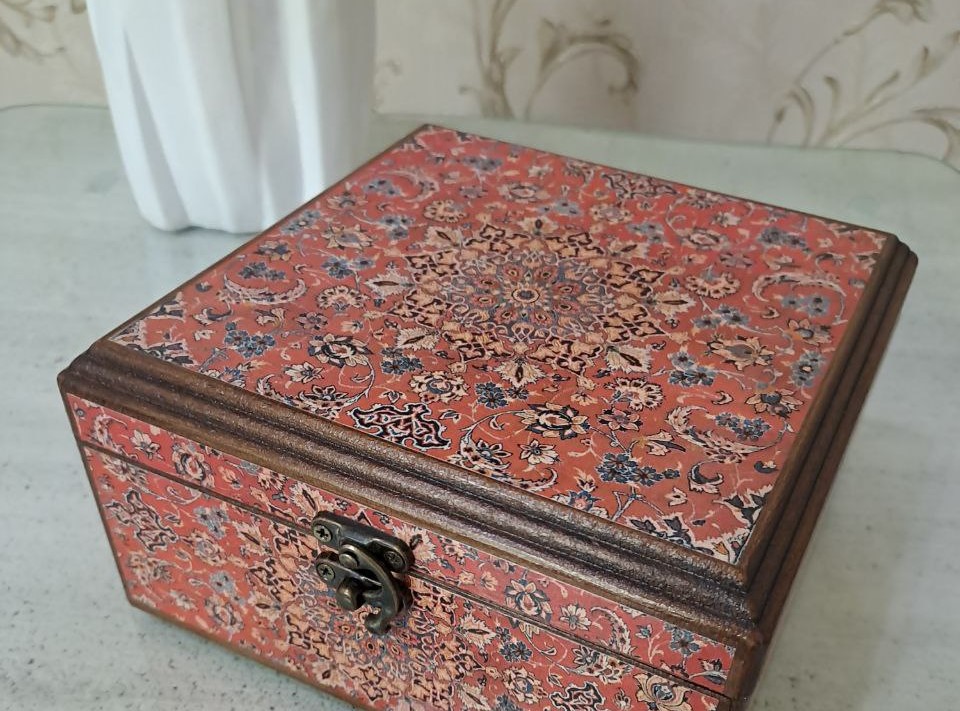 جعبه ساده (طرح فرش ترنج)