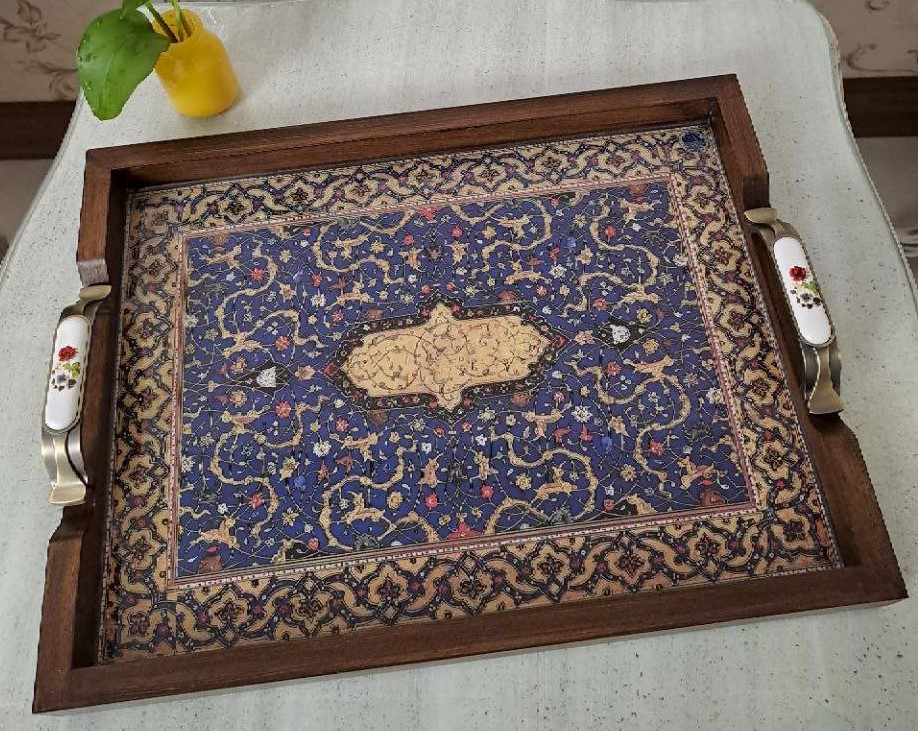 سینی دسته سرامیکی مینیاتور