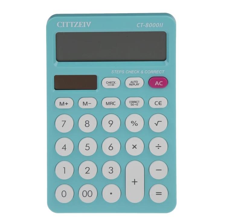 ماشین حساب سبز CITTZEIV مدل CT8000II