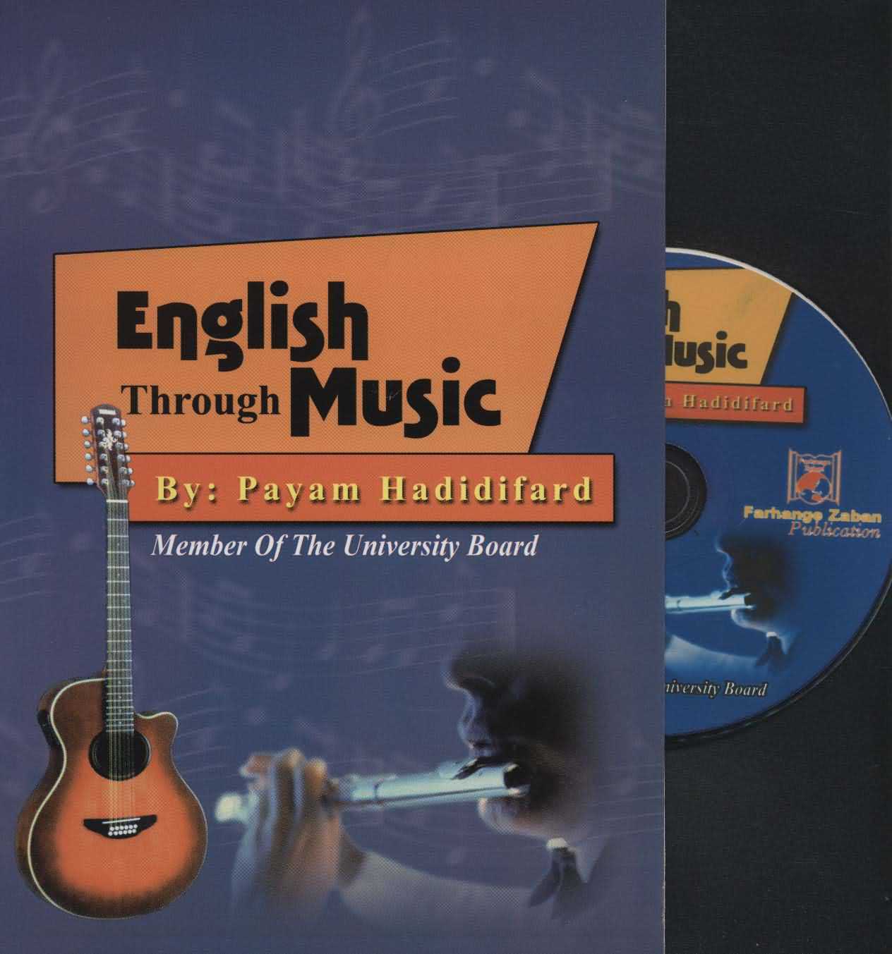 انگلیسی از طریق موسیقی   ENGLISH THROUGH MUSIC  تک زبانه