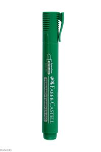 ماژیک نوک گرد سبز FABER CASTELL 254163 Permanent Marker P20