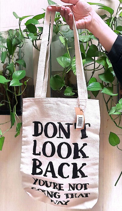 کیف پارچه ای  (DONT LOOK BACK  کد 730)