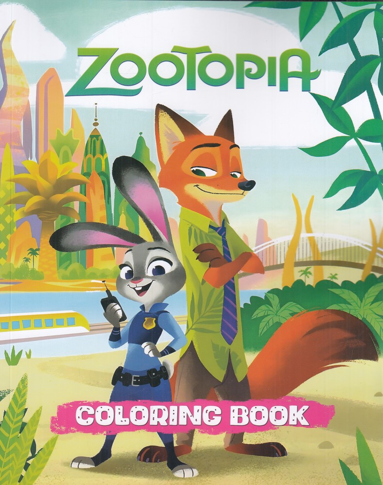 رنگ آمیزی zootopia