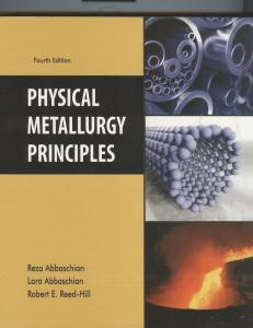 physical metallurgy principles آفست متالوژی فیزیکی رد هیل