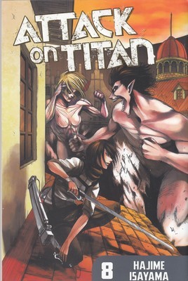 اورجینال مانگا 8ATTACK ON TITAN