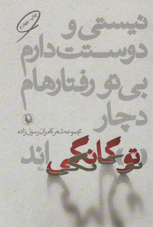 نیستی و دوستت دارم، بی تو رفتارهام دچار توگانگی اند