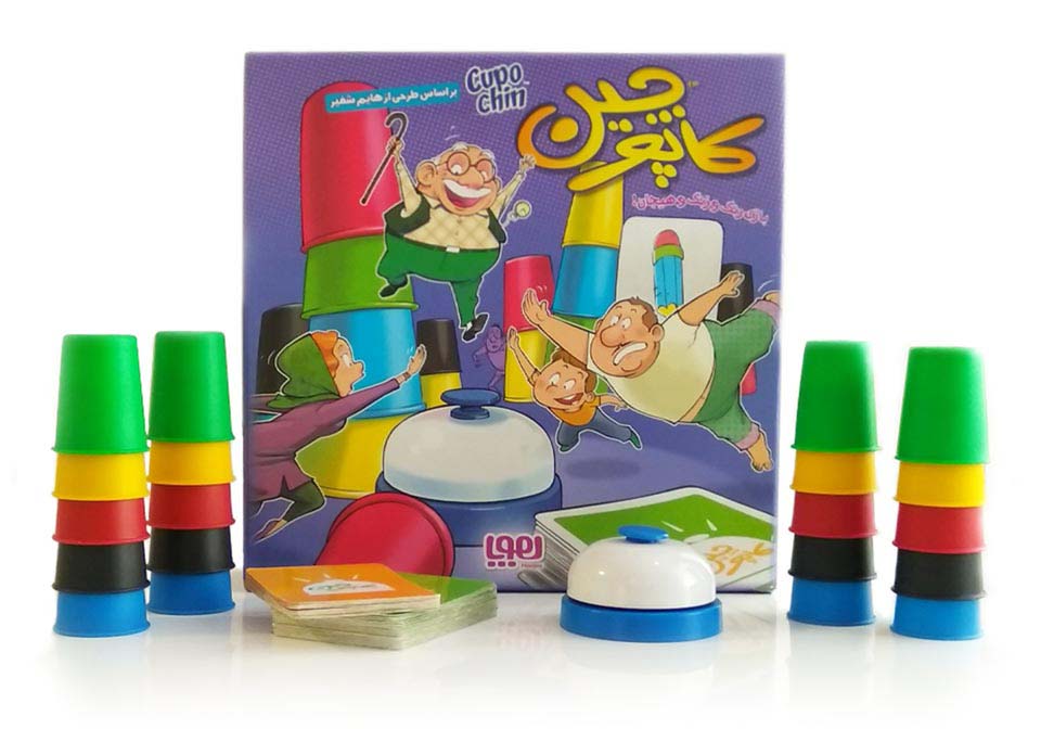 بسته ی بازی کارتی کاپوچین 1   بازی رنگ و زنگ و هیجان