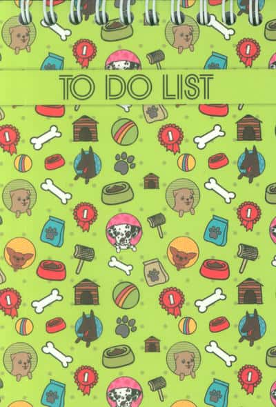 دفترچه یادداشت لیست کارهای من A6 (TO DO LIST  چند طرح) (سیمی  شمیز  جیبی)