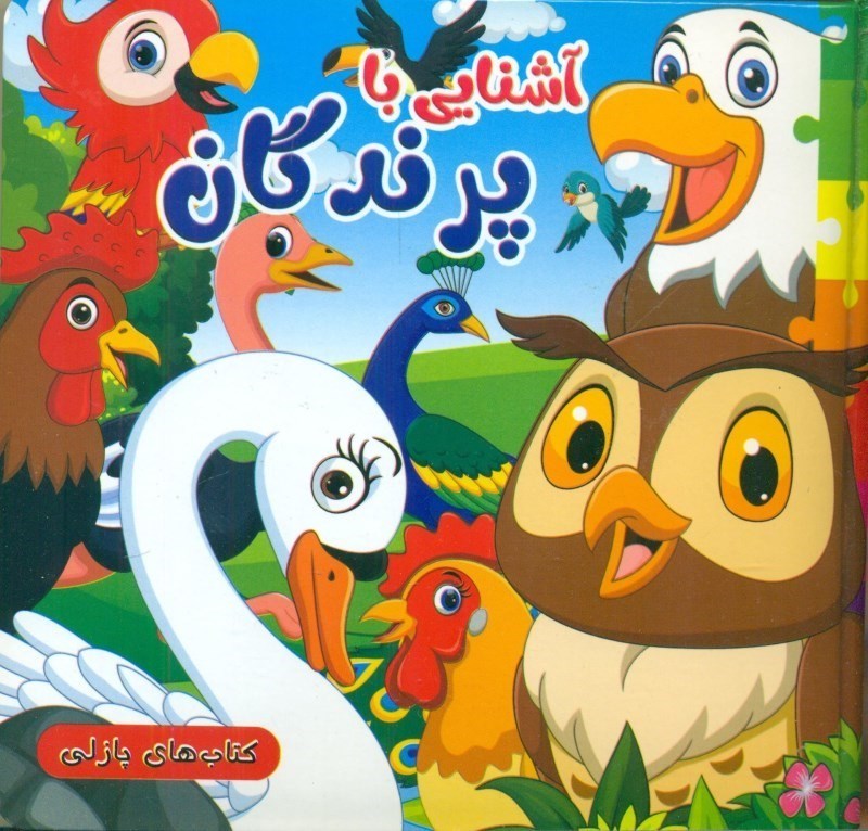 کتاب پازل آشنایی با پرندگان